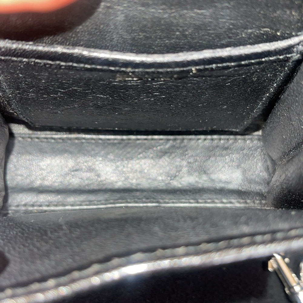Gucci Vintage Leather Mini Shoulder Bag early 1990’s in box, COA - Picture 6 of 9